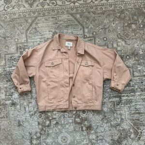 Women's Pink Denim Jacket